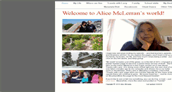 Desktop Screenshot of alicemclerran.us